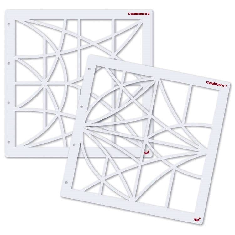 Fotoschablonen 'Casablanca' (30x30 cm)