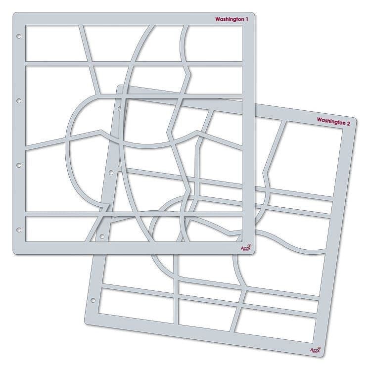 Fotoschablonen ‘Washington’ (30x30 cm)