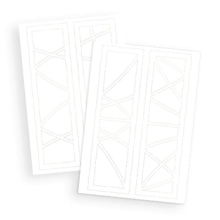 Konturenfiguren 'Rahmen Casablanca - Irisierend'