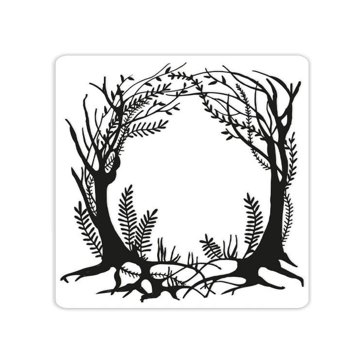 Prägeform 'Bewaldet' (15x15cm)