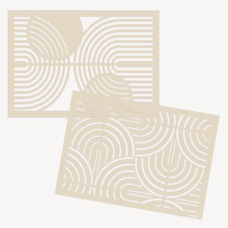 Texturschablonen 'Arkaden'