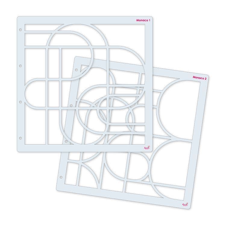 Fotoschablonen 'Monaco' (30x30 cm)