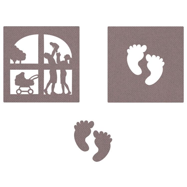 Stanzformen 'Fenster Geburt'