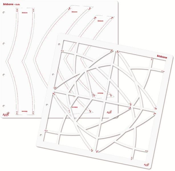 Gemischte Fotoschablonen 'Brisbane' (30x30cm)