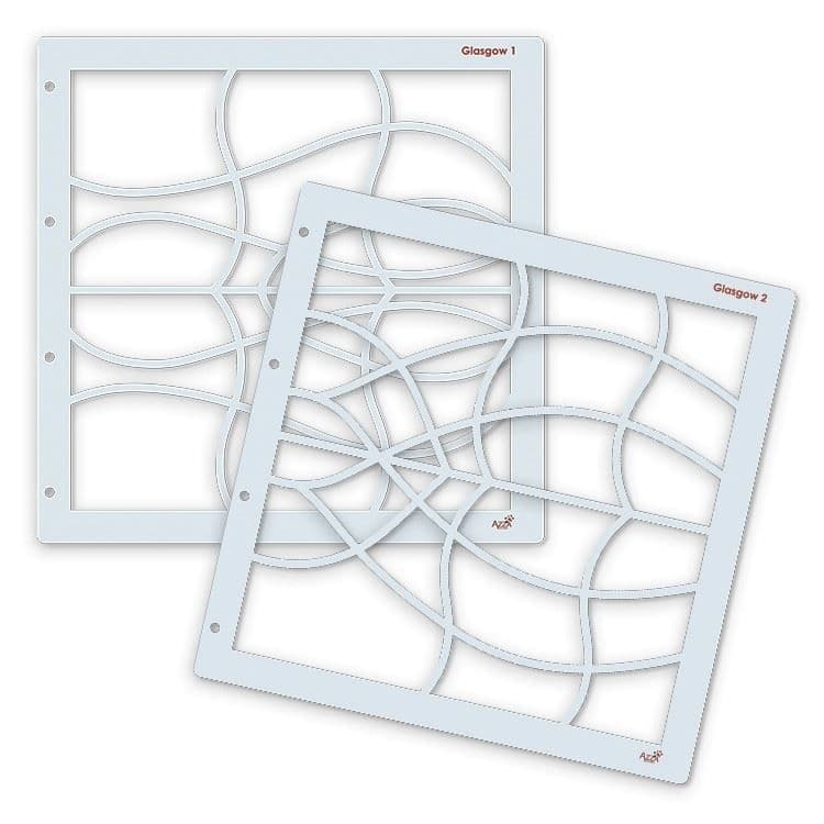 Fotoschablonen 'Glasgow' (30x30 cm)