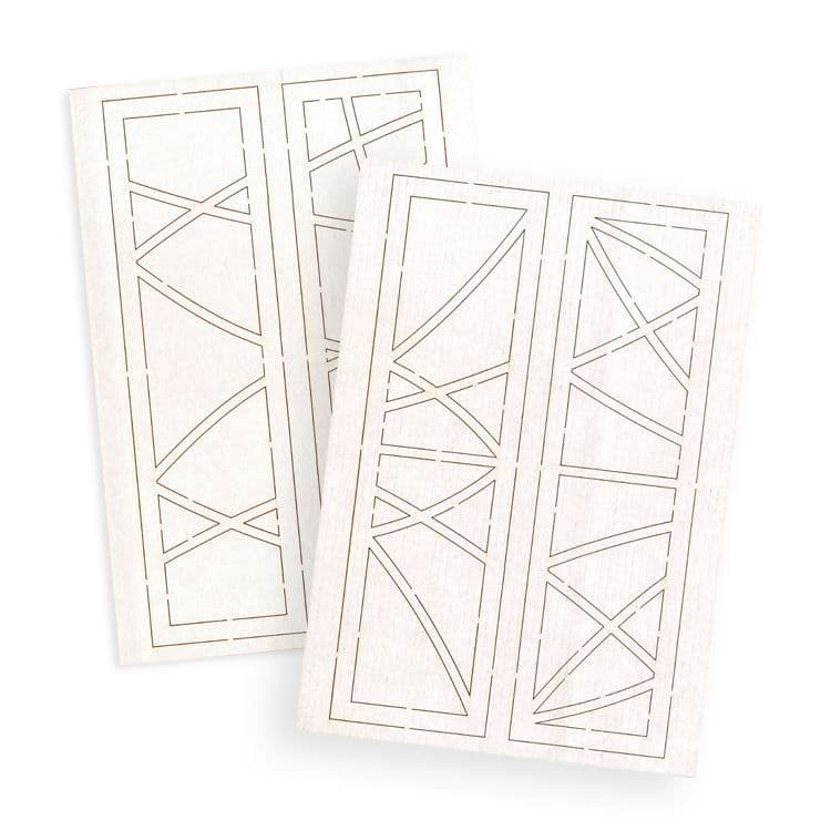 Konturenfiguren 'Rahmen Casablanca - Karton'